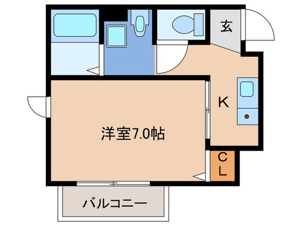 サンスペース香住ヶ丘の物件間取画像